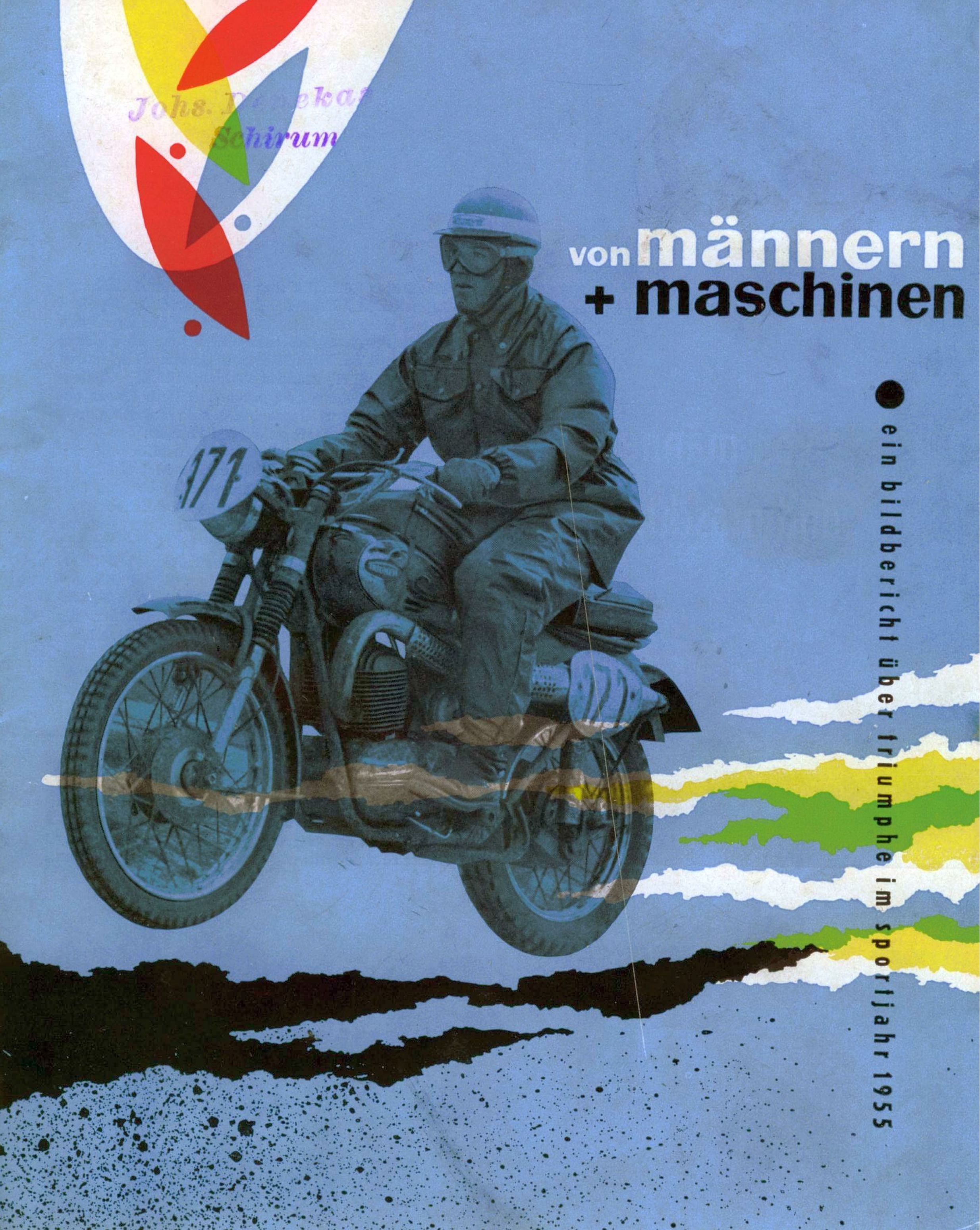 Von Männern und Maschinen - ein Bildbericht über Triumphe im Sportjahr 1955