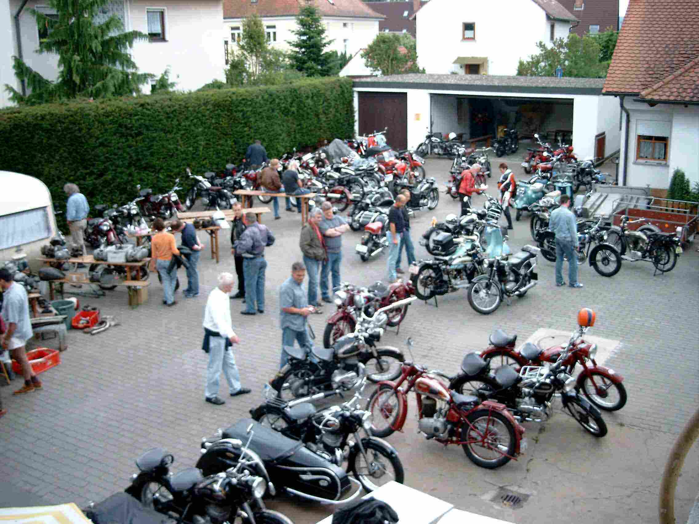 Große Triumph-Ausfahrt in die Fränkische Schweiz