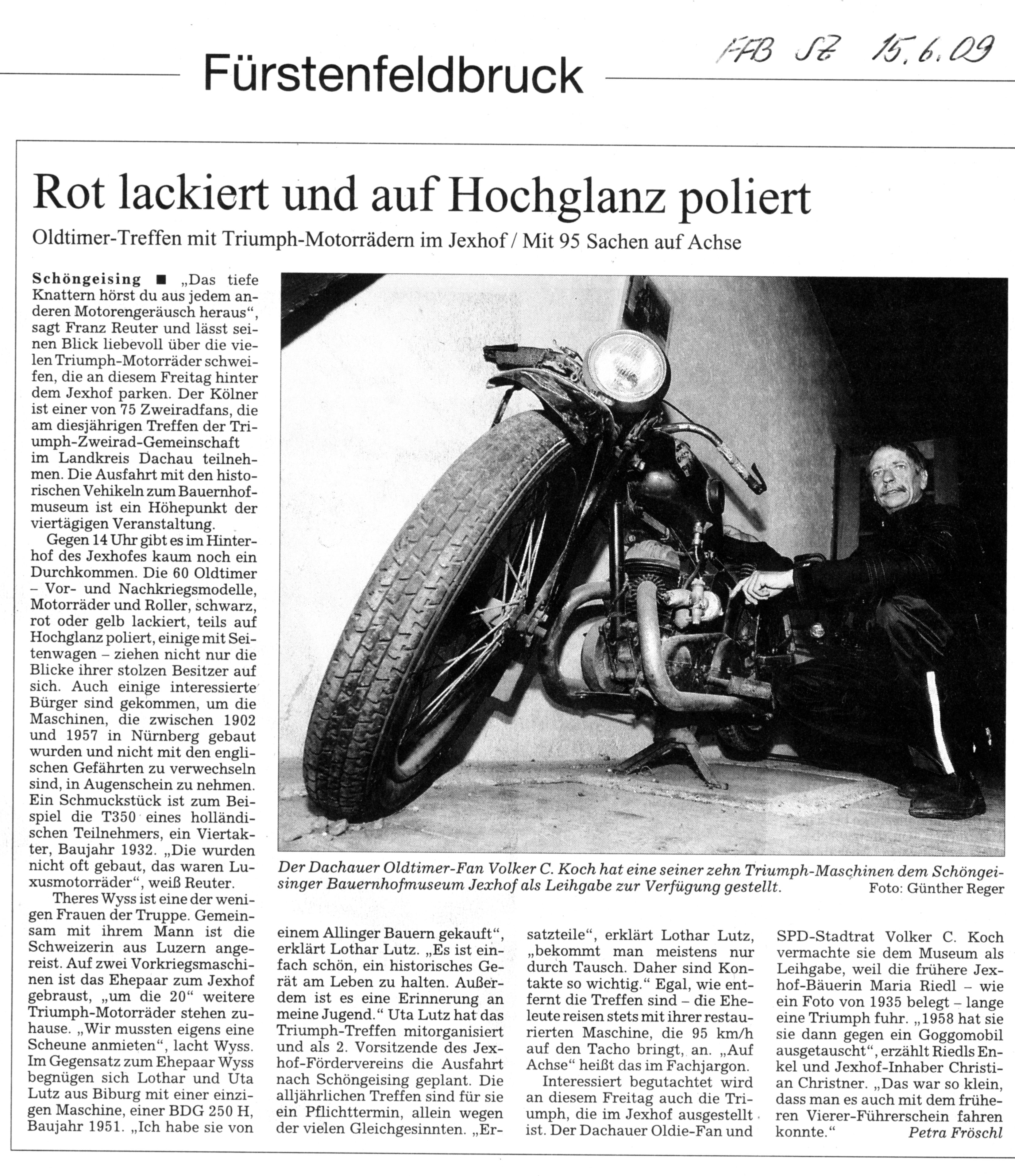 Brucker SZ 15 Juni 2009