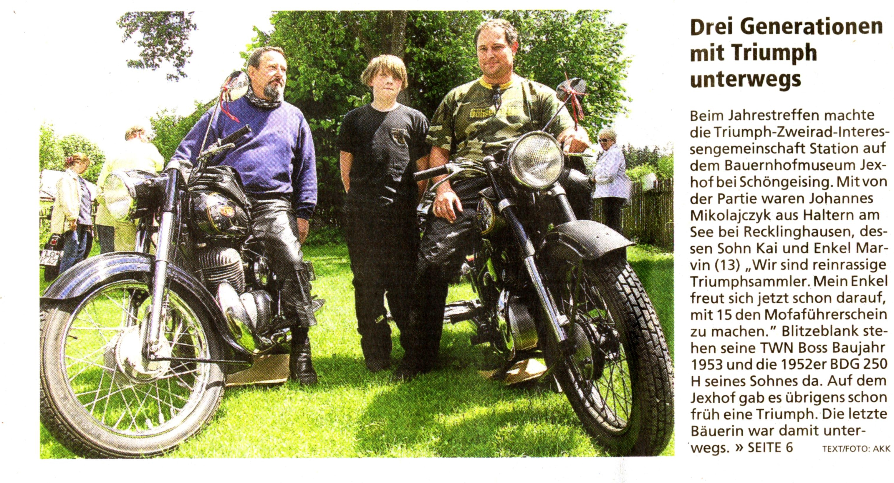 Brucker Tagblatt 13 Juni 2009 Seite1