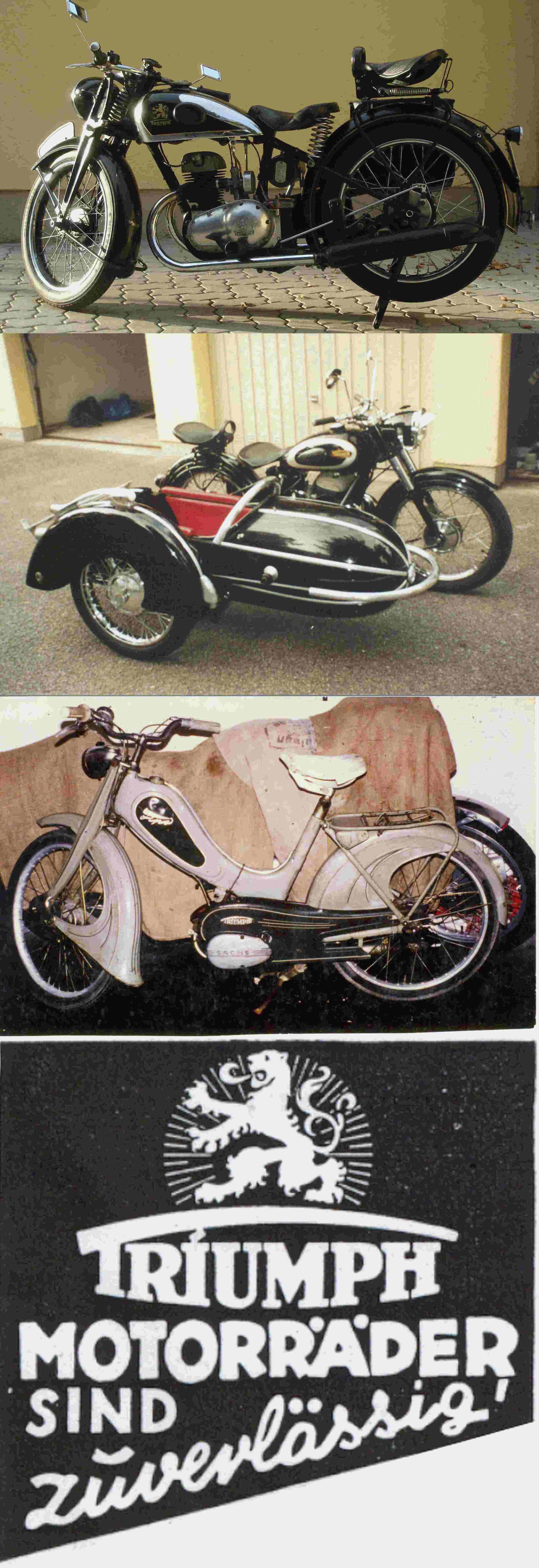 Triumph-Motorradtreffen in Ried bei Indersdorf