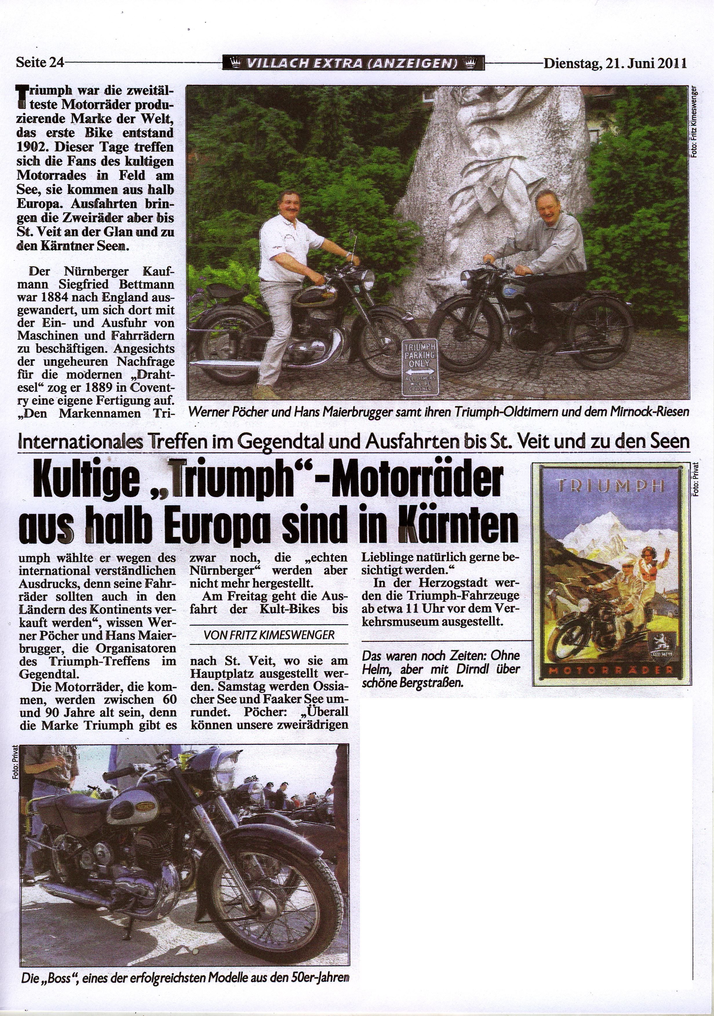 Villach Extra 21. Juli 2011