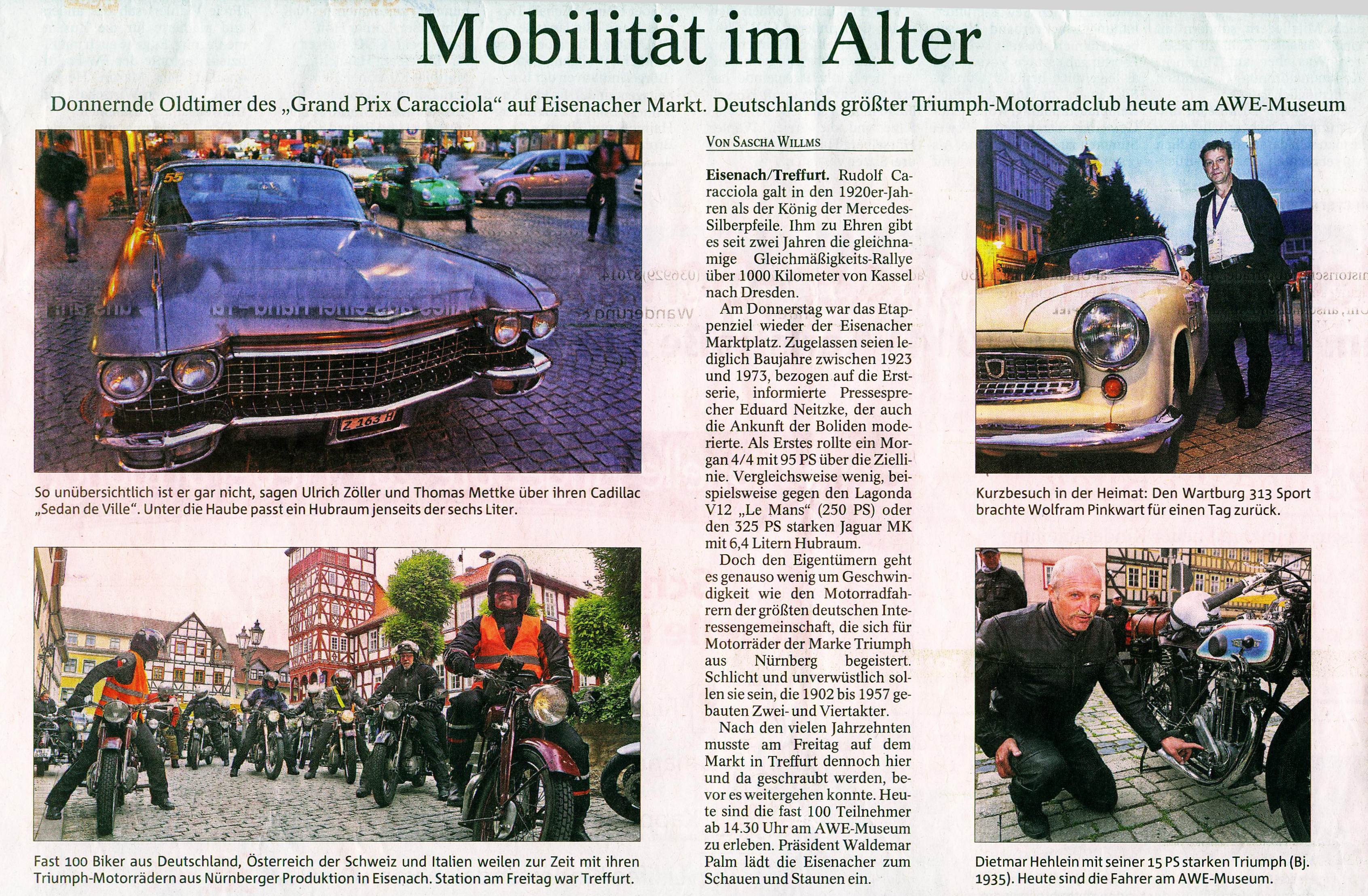 Eisenacher Allgemeine 2014